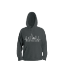 Adult Men's Black Hoody Design 1