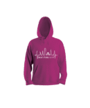 Adult Men's Black Hoody Design 1