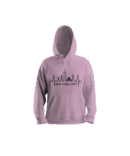 Adult Men's Black Hoody Design 1