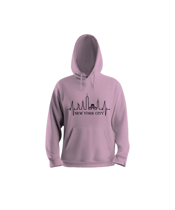 Adult Men's Black Hoody Design 1 - Image 5